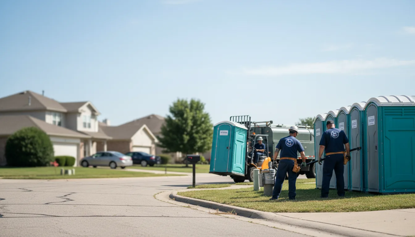 Porta Potty Rental in Coopersville, MI near me